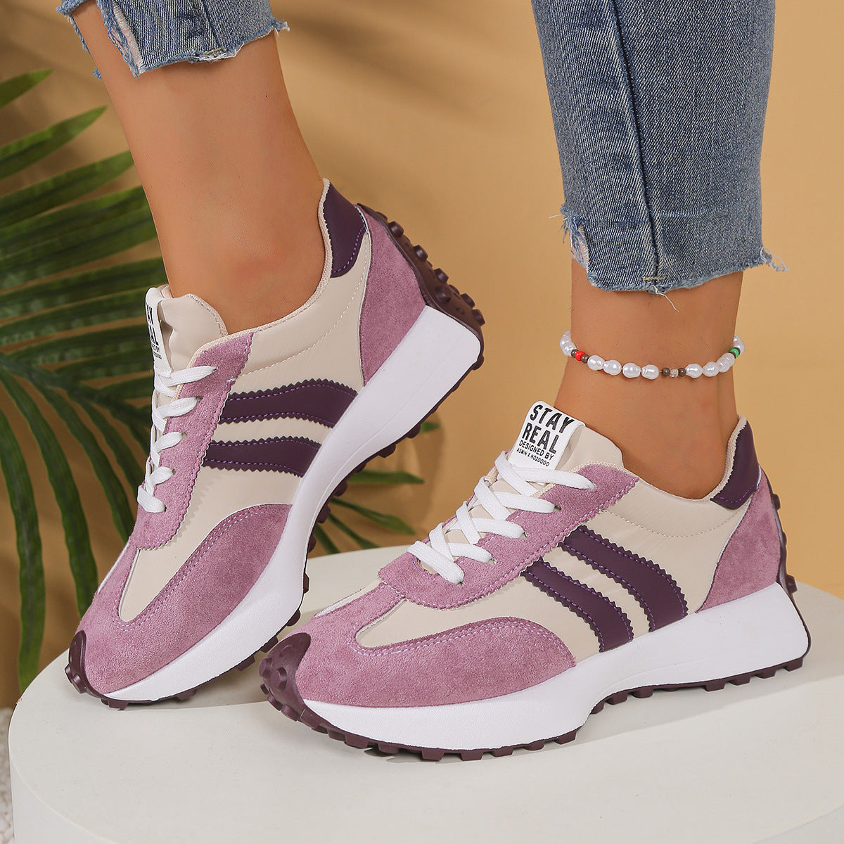 Women's Trainers | Orthopedic Comfort, Lightweight Lace-Up