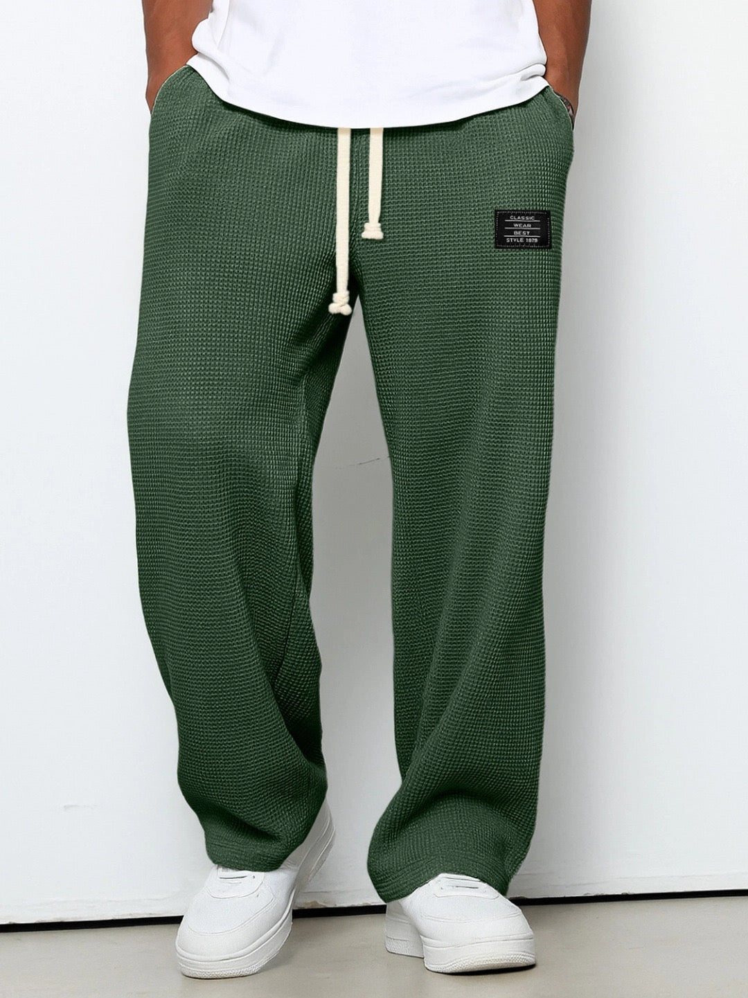 Relaxed Pants | Adjustable Waist, Breathable | Everyday Comfort