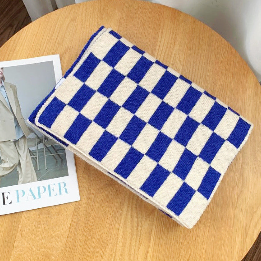 Checkered Winter Scarf | Women's, Cozy, Soft | Tartan Style
