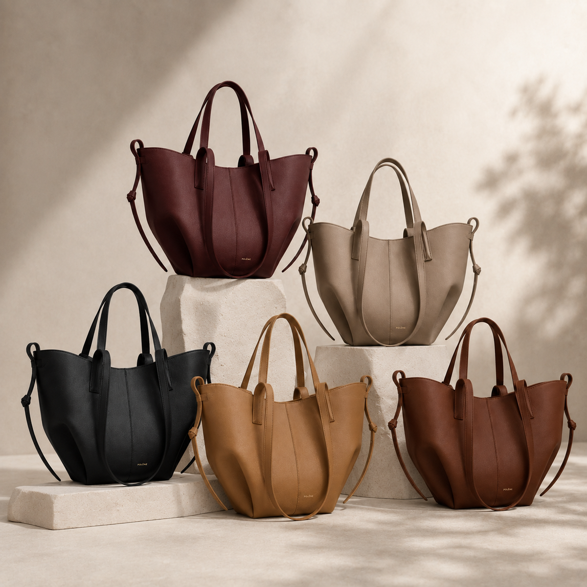 Women's Vintage Tote Bag | Leather Shoulder Bag, Spacious