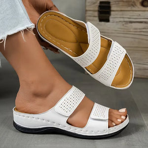 Women's Orthopedic Sandals | Dual Band, Cushioned Sole | Lightweight Support