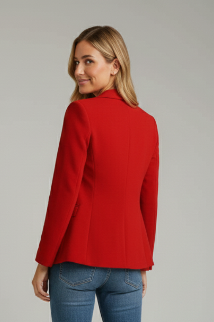 Women's Blazer | Tailored Notched Lapel | Professional