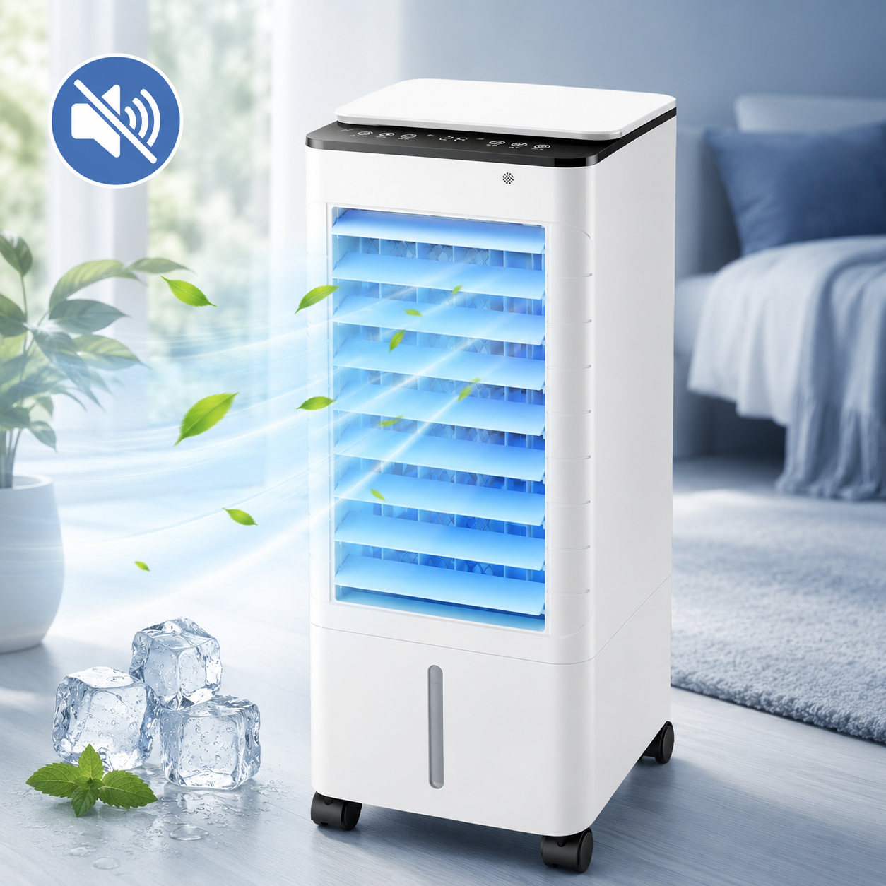 Portable Air Cooler, 3-in-1 – With Remote Control
