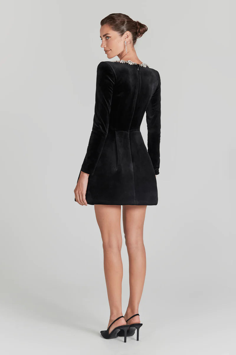Prom Dress | Square Neck, Velvet Design | Elegant Evening Wear