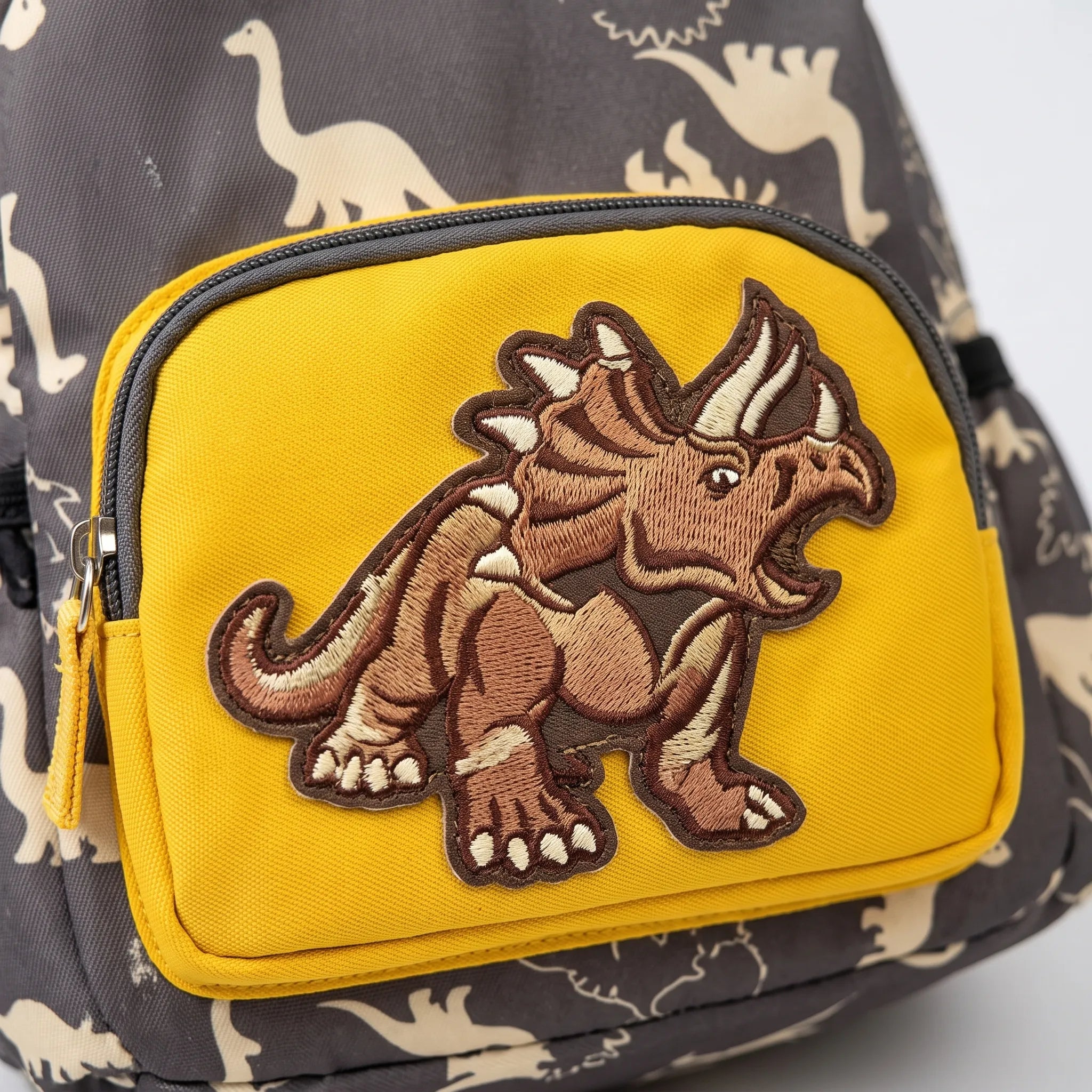 Kids Schoolbag | Dinosaur Cartoon Print, Compact Design