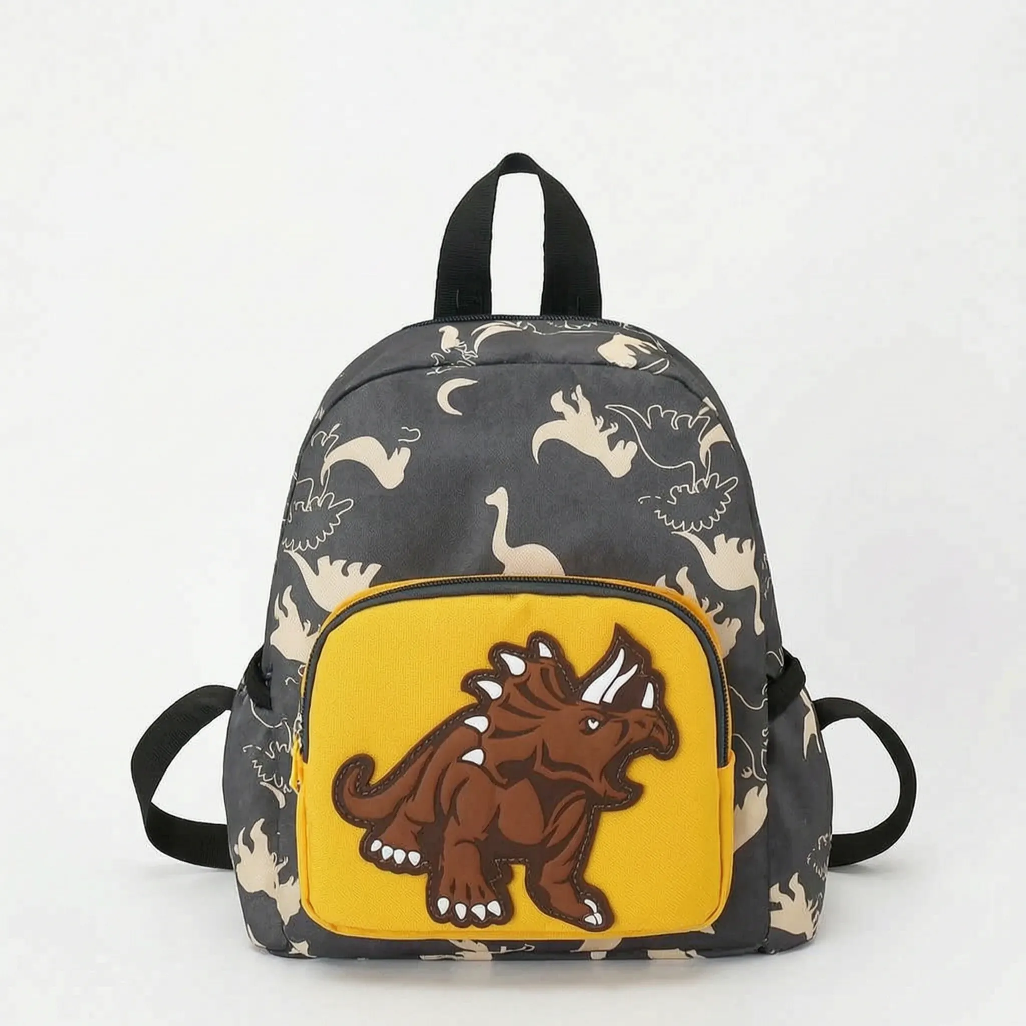 Kids Schoolbag | Dinosaur Cartoon Print, Compact Design
