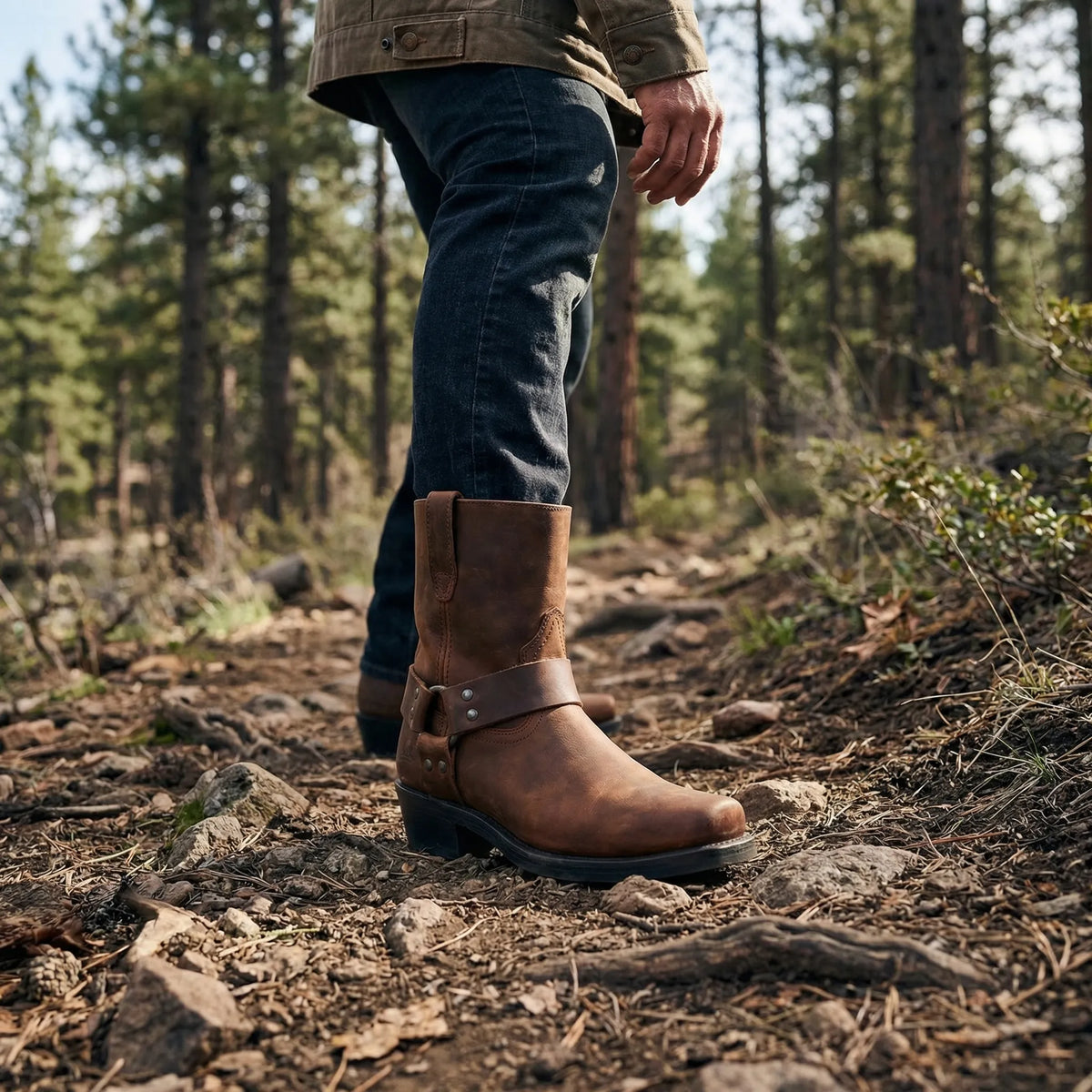 Cowboy Boots for Men | Western Style, Slip-On, Antislip Sole