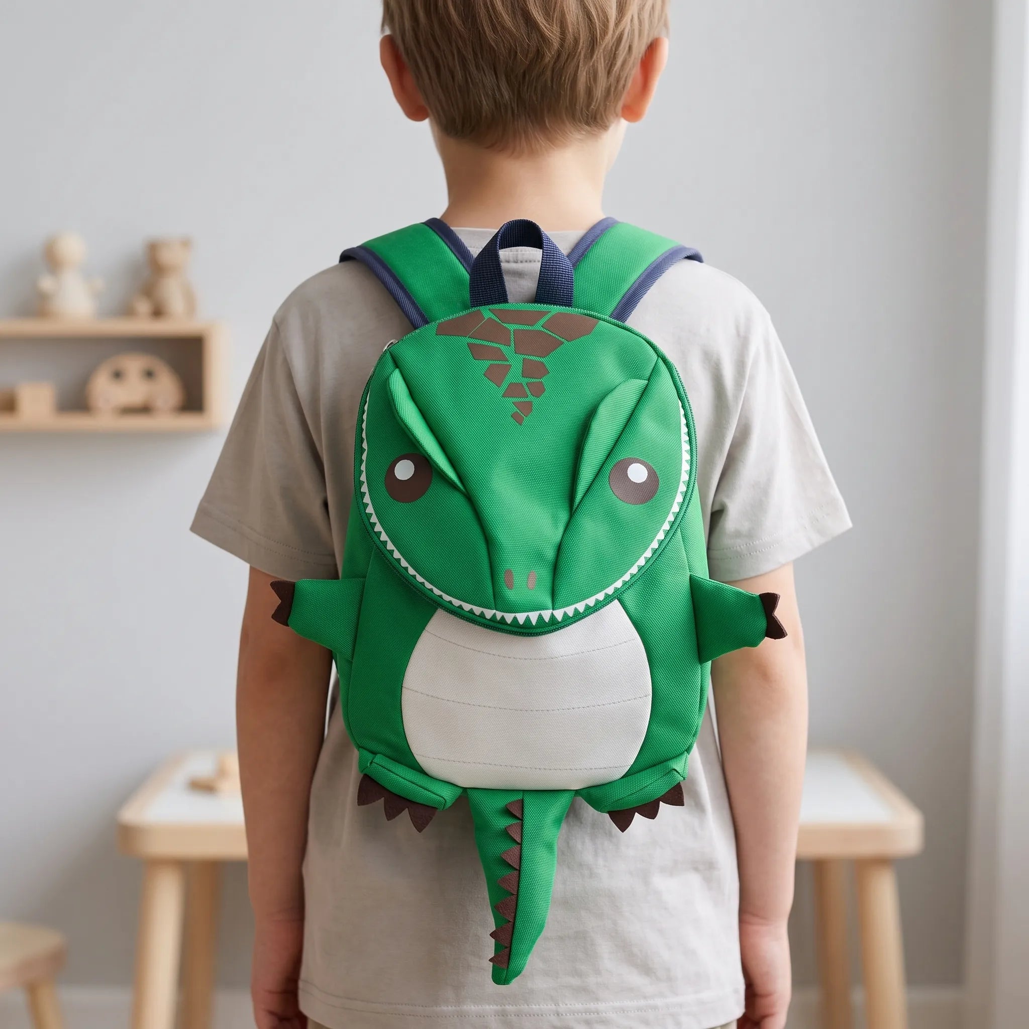 Kids Dinosaur Backpack | 3D Tier Design | School Bag