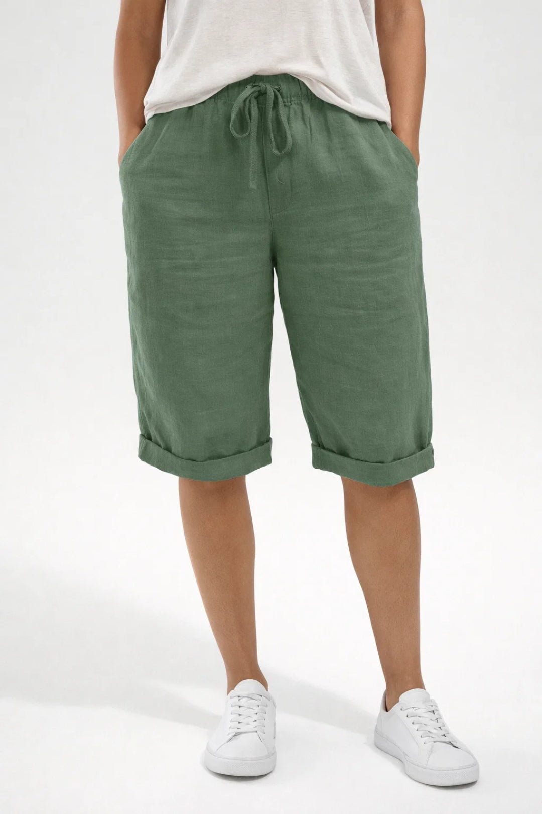 Women's Shorts | Wide Fit, Elastic Waist | Summer