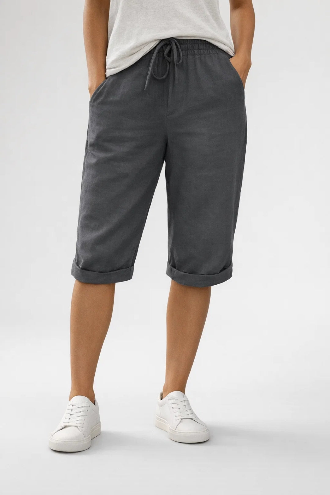 Women's Shorts | Wide Fit, Elastic Waist | Summer