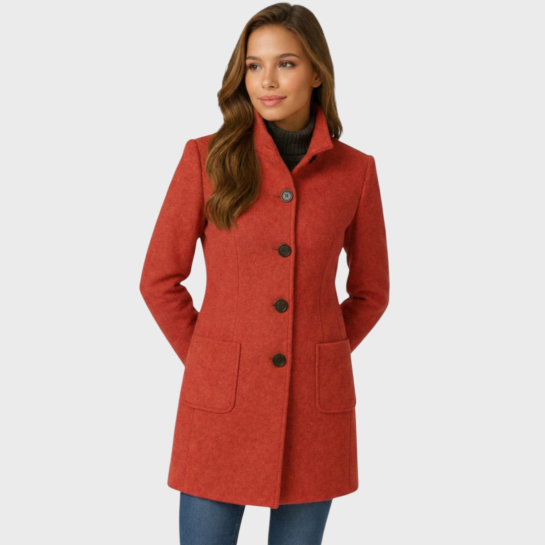 Women's Jacket | Fitted, Button-Front | Spring & Autumn