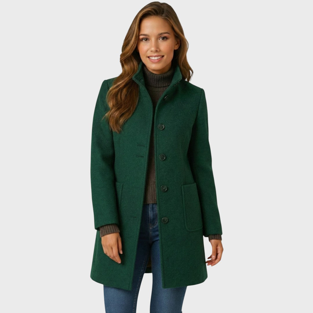 Women's Jacket | Fitted, Button-Front | Spring & Autumn