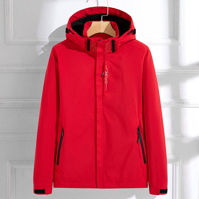 Women's Rain Jacket | Waterproof, Windproof | Double Closure