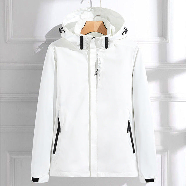 Women's Rain Jacket | Waterproof, Windproof | Double Closure
