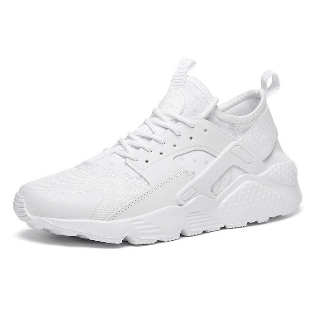 Women's breathable mesh huarache sneakers with lightweight comfort