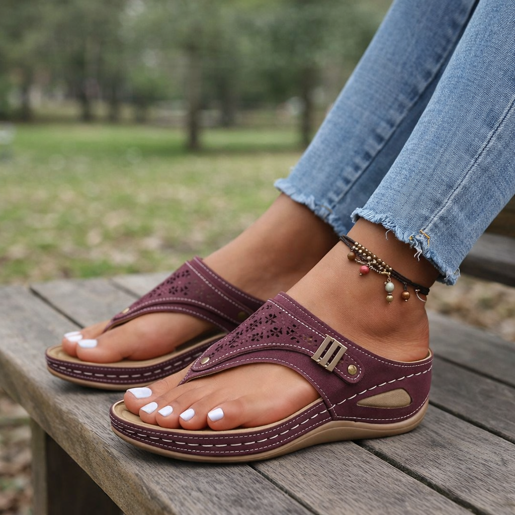 Women's Orthopedic Wedge Sandals | Ergonomic Support, Stylish Design
