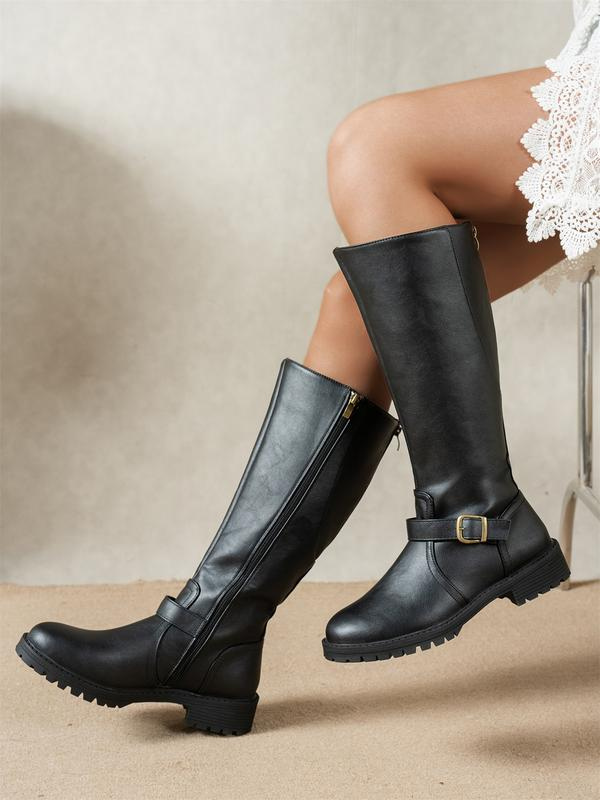 Women orthopedic low block heel boots supportive everyday comfort