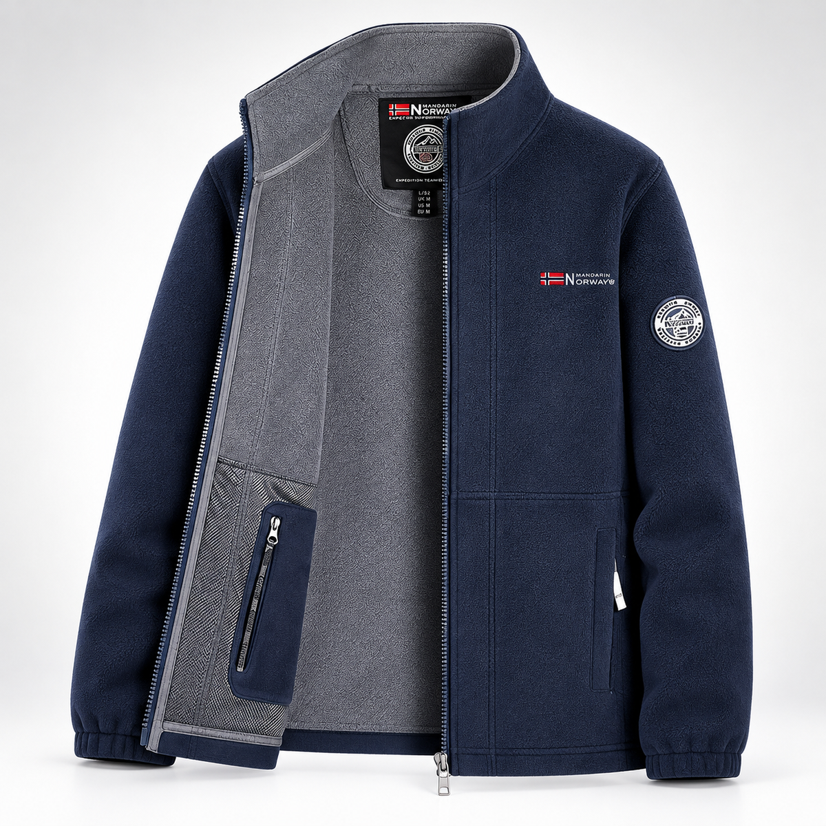 Unisex Fleece Jacket | Thermal, Warm Winter Wear | Casual Everyday Style