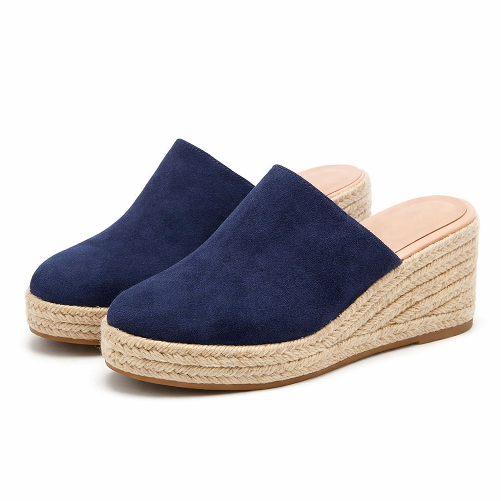 Women's Wedge Mules | Espadrille Style | Comfort & Elegance