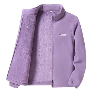 Women's Fleece Jacket | Warm, Soft, Spring-Fall