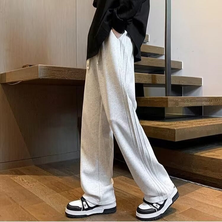 Men's Pants | Wide Leg, Relaxed Fit | Casual Trousers