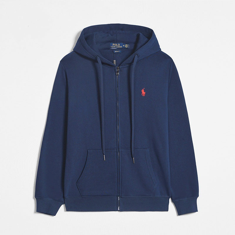 Men's Hoodie | Zip Closure, Multiple Colors | Relaxed Fit