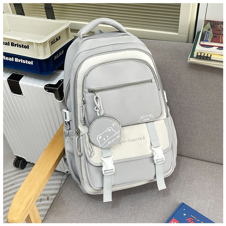 Women's Backpack | Waterproof, Multipurpose | Kaki, Grey, Pink, Blue, Black