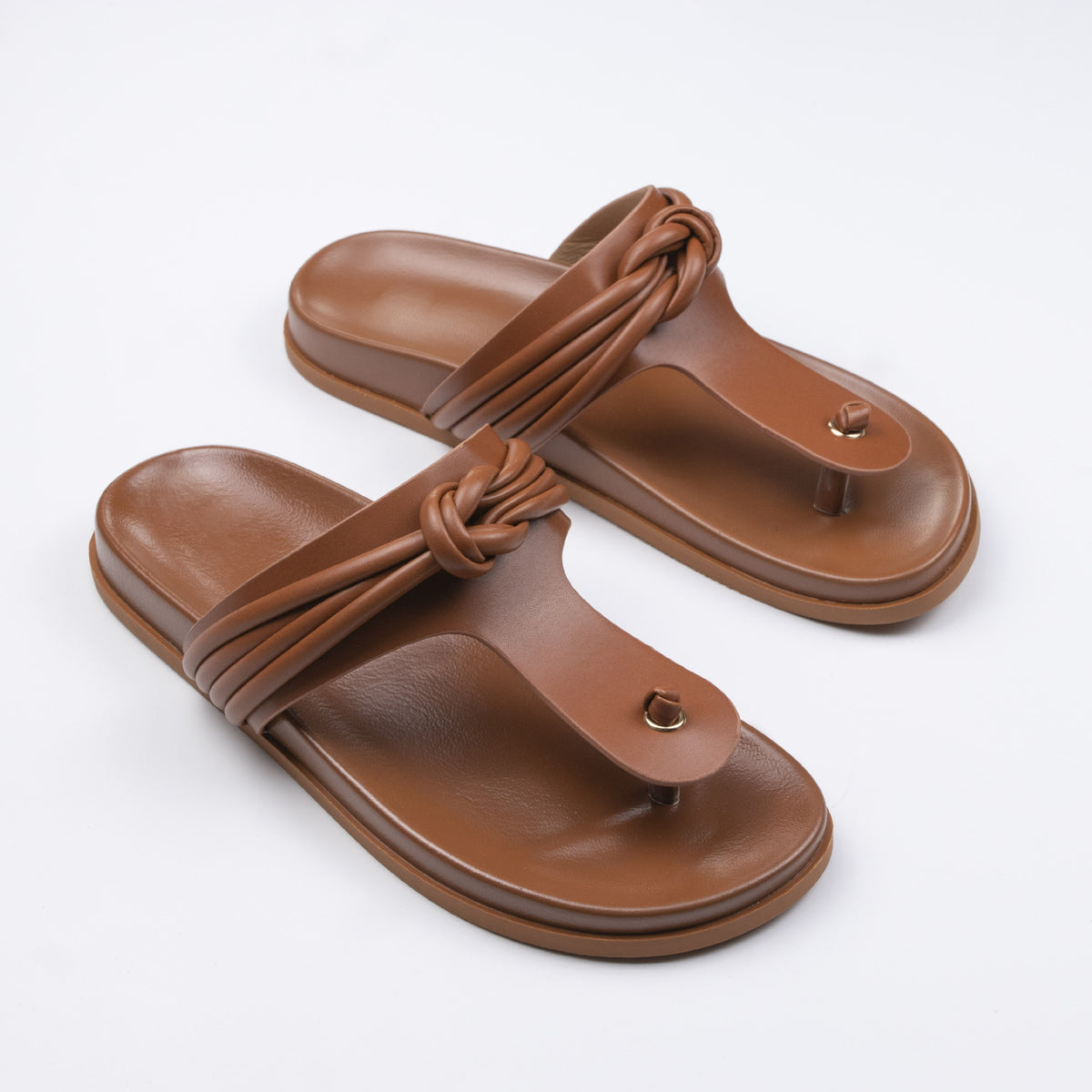 Womens chunky platform sandals with Roman style backstrap and open toe