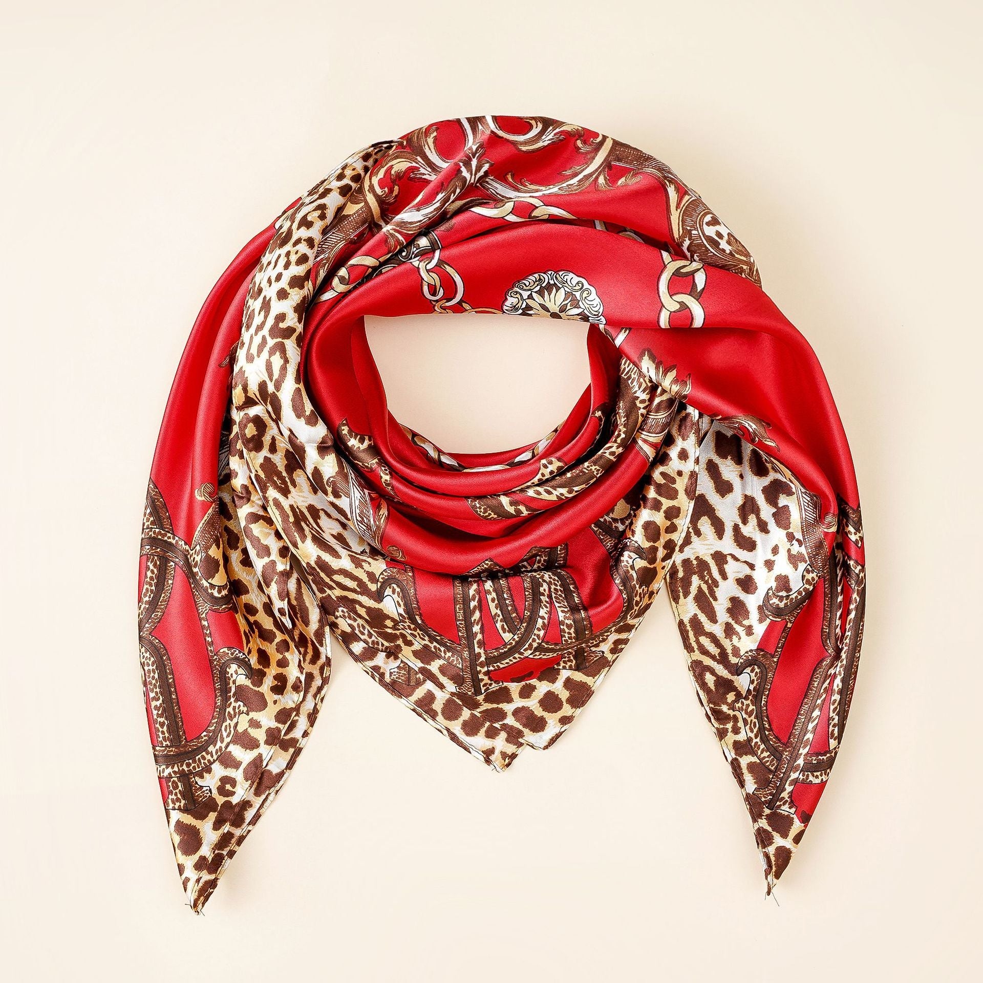 Animal Print Scarf | Women's, Cozy, Soft | Elegant Style