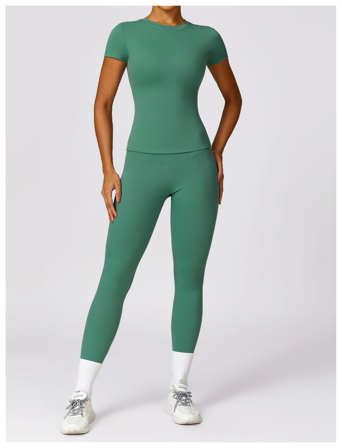 Gym Set | Women's High Waist Leggings, Shaping | Fitness Activewear