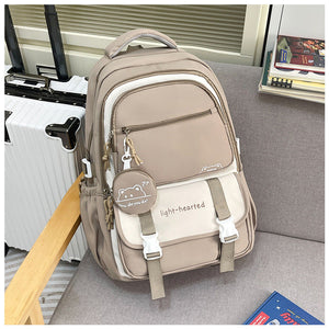 Women's Backpack | Waterproof, Multipurpose | Kaki, Grey, Pink, Blue, Black