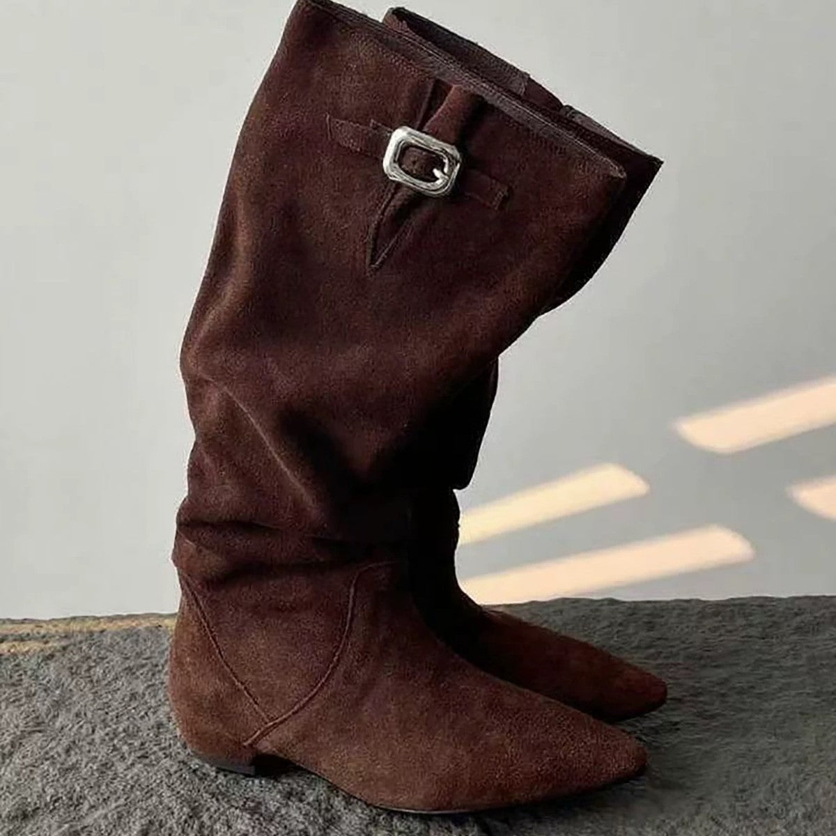 Cowboy Boots | Women's Knee High, Pointed Toe | Low Heel, Western Style