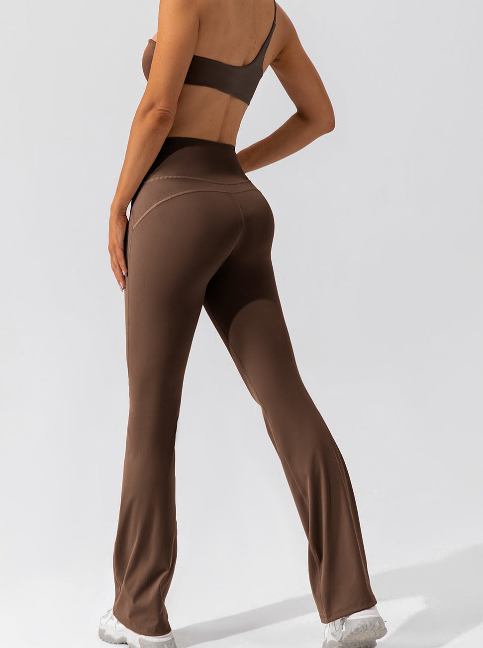 Flare Leggings | High Waisted, Crossover Waist | Stretch, Activewear
