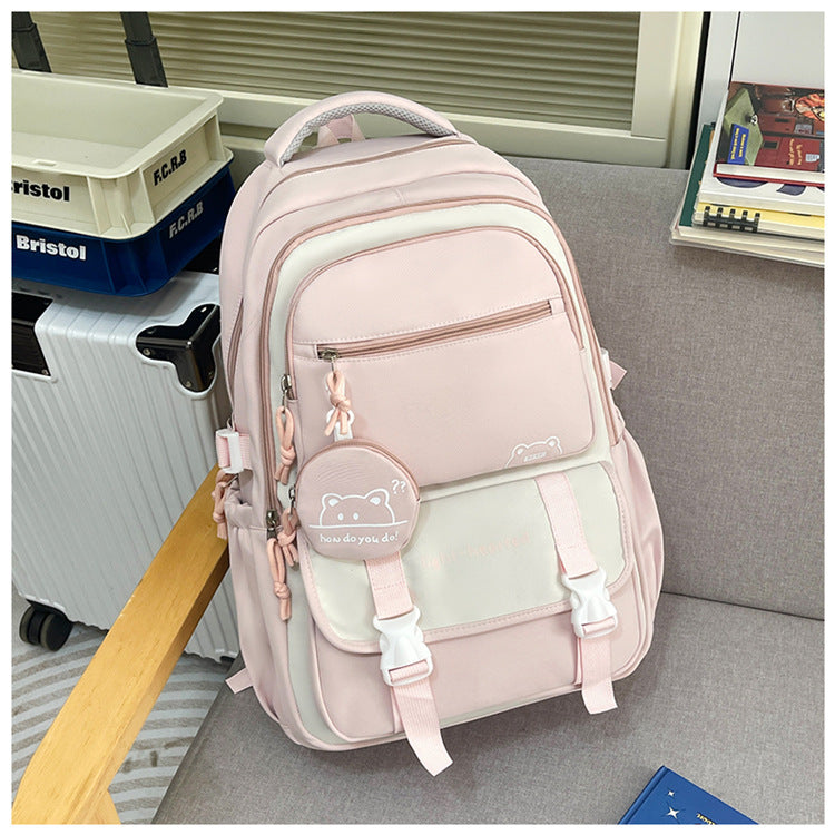 Women's Backpack | Waterproof, Multipurpose | Kaki, Grey, Pink, Blue, Black
