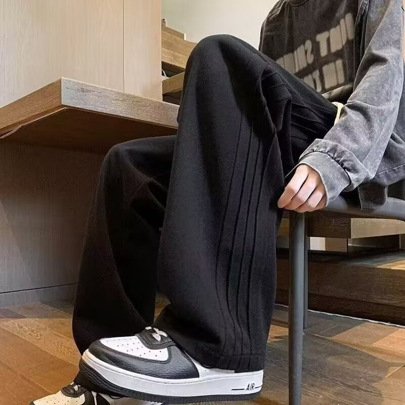 Men's Pants | Wide Leg, Relaxed Fit | Casual Trousers