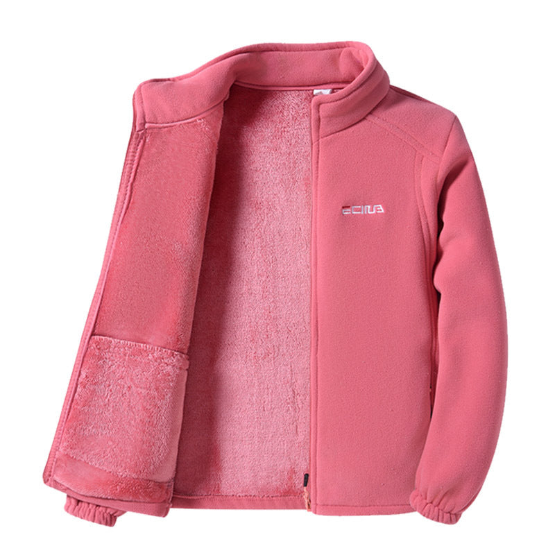 Women's Fleece Jacket | Warm, Soft, Spring-Fall