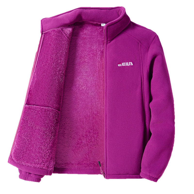 Women's Fleece Jacket | Warm, Soft, Spring-Fall