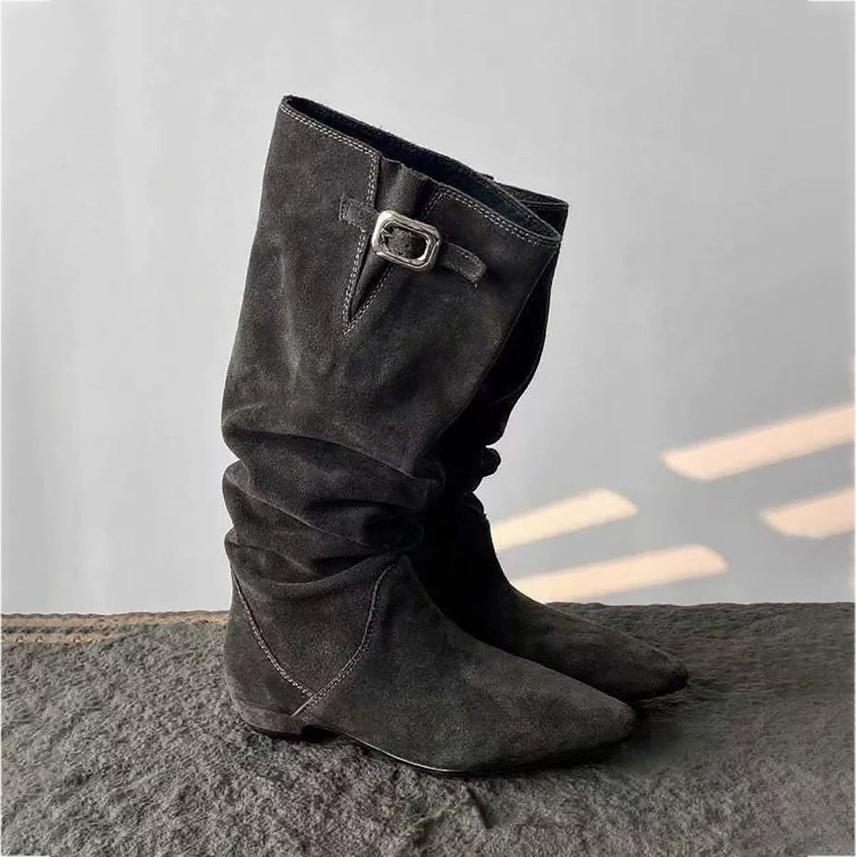 Cowboy Boots | Women's Knee High, Pointed Toe | Low Heel, Western Style
