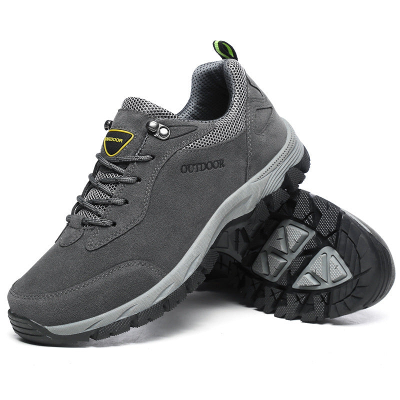 Men's Trekking Shoes - Laced - Durable - Comfortable