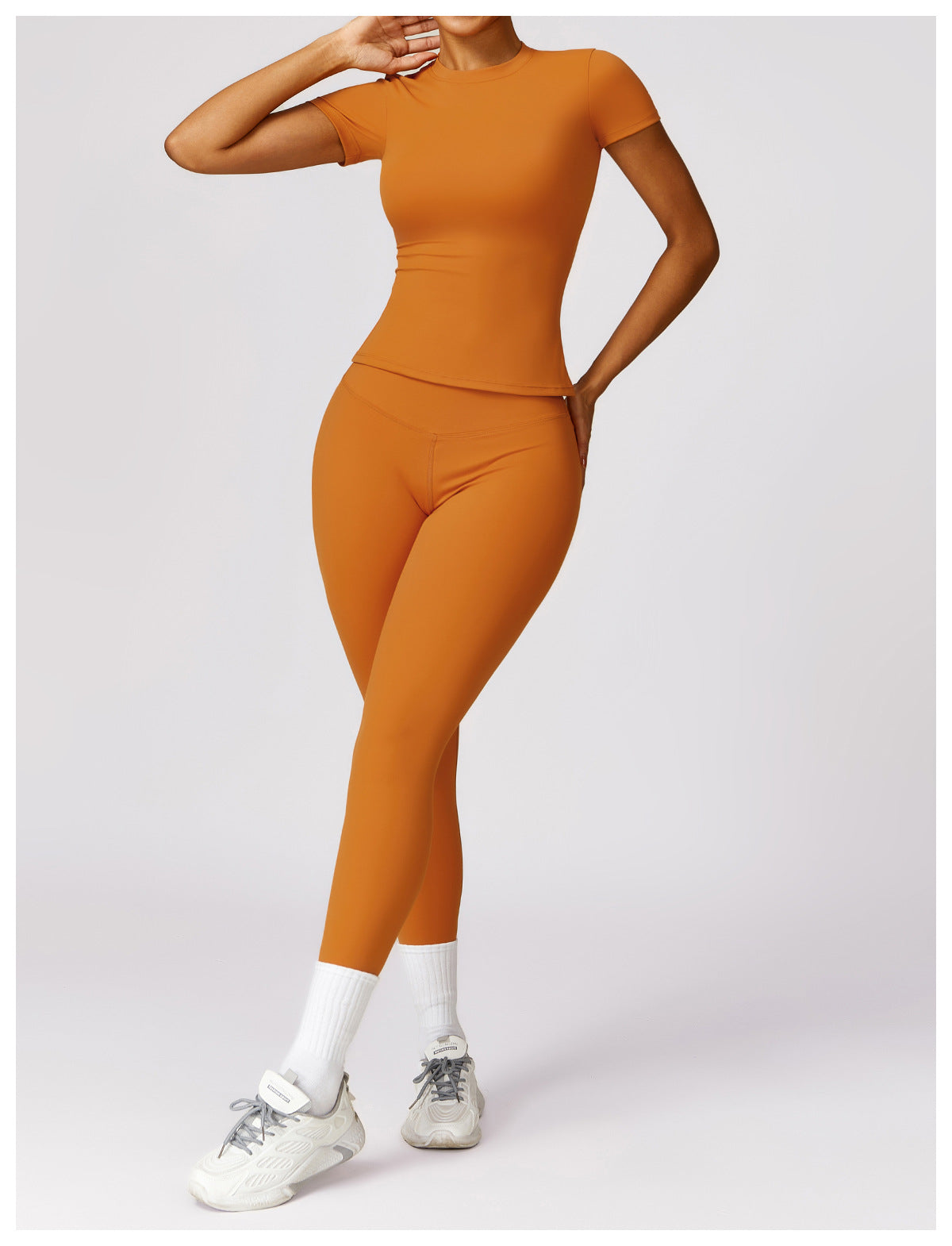 Gym Set | Women's High Waist Leggings, Shaping | Fitness Activewear