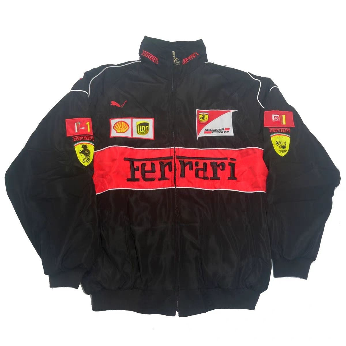 Racing Jacket | Embroidered Motorcycle Biker | Men's Winter Casual Outerwear