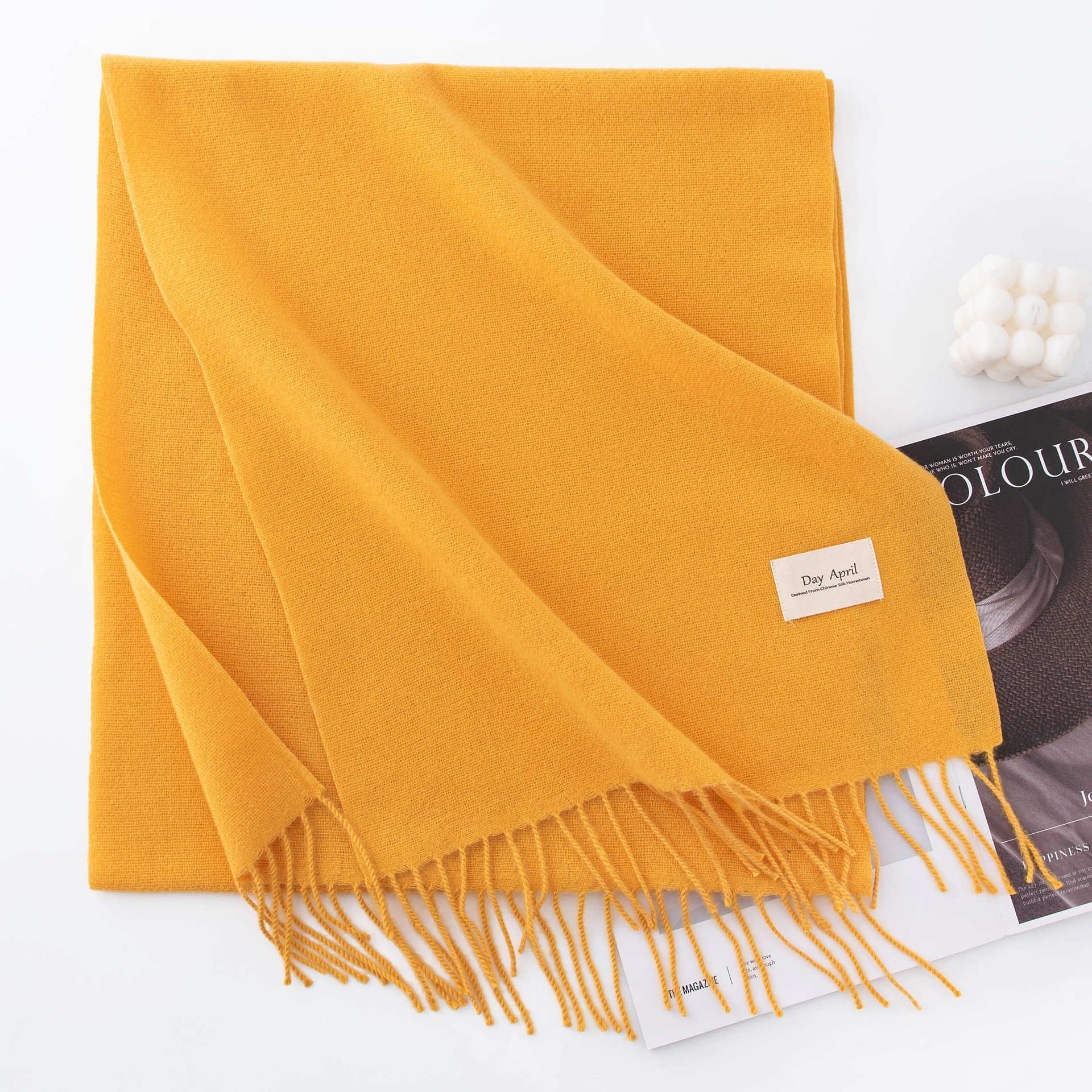 Women's Scarf | Warm, Soft, Fringed Winter Wrap
