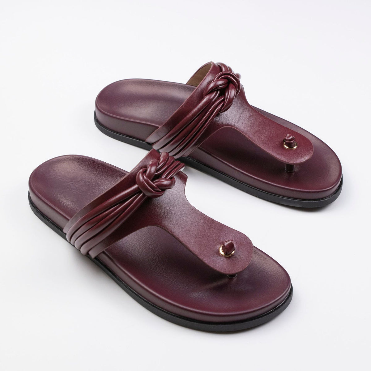 Womens chunky platform sandals with Roman style backstrap and open toe