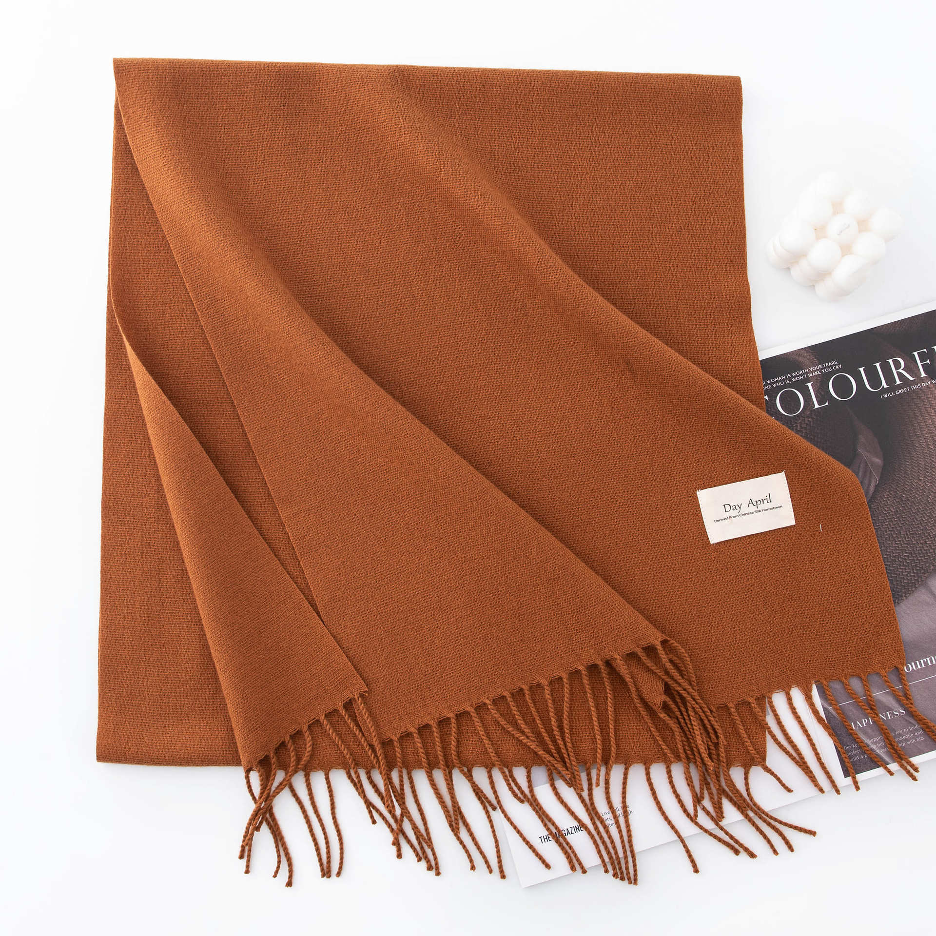 Women's Scarf | Warm, Soft, Fringed Winter Wrap