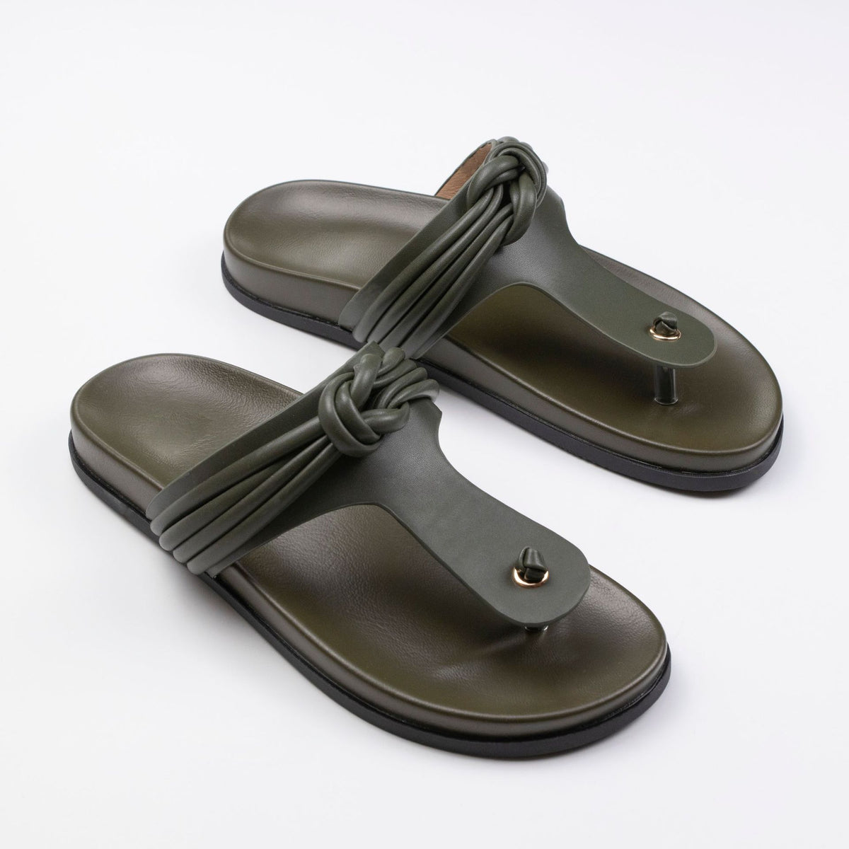 Womens chunky platform sandals with Roman style backstrap and open toe