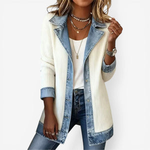 Women’s Jacket | Layered Look, Soft Touch | Casual, Comfortable Style