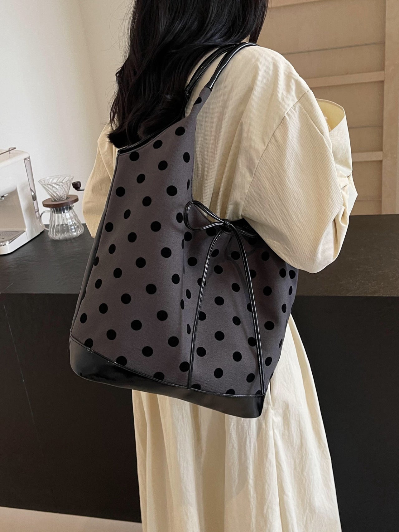 Women's Shoulder Bags | Polka Dot, Bow Design | Korean Fashion