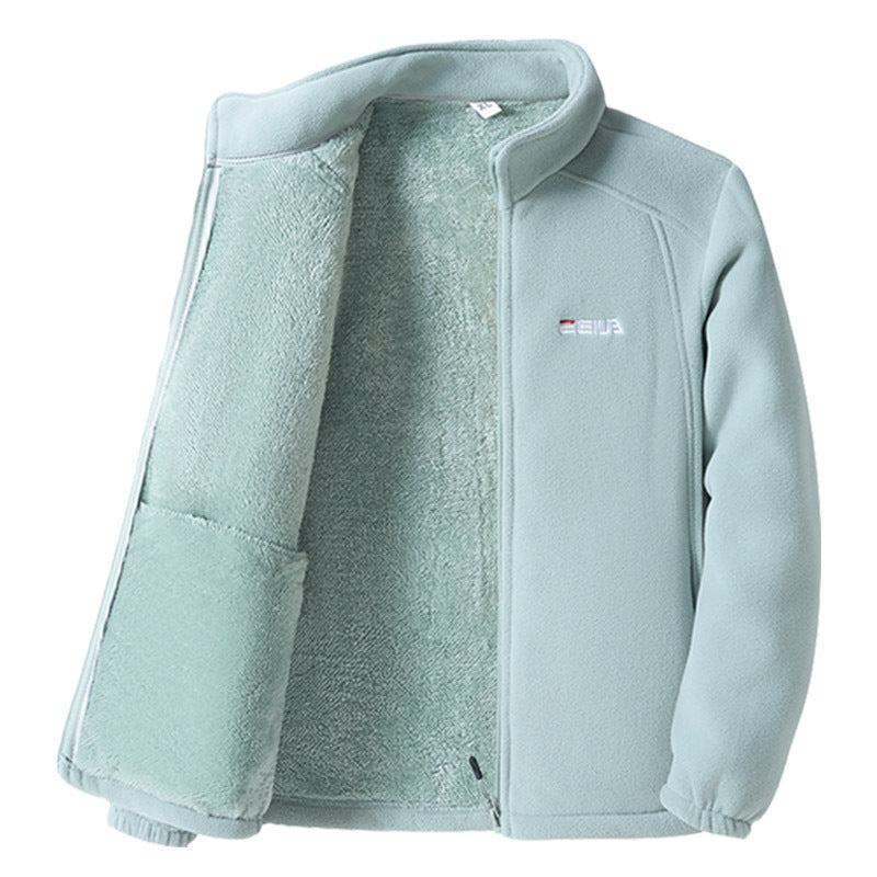 Women's Fleece Jacket | Warm, Soft, Spring-Fall