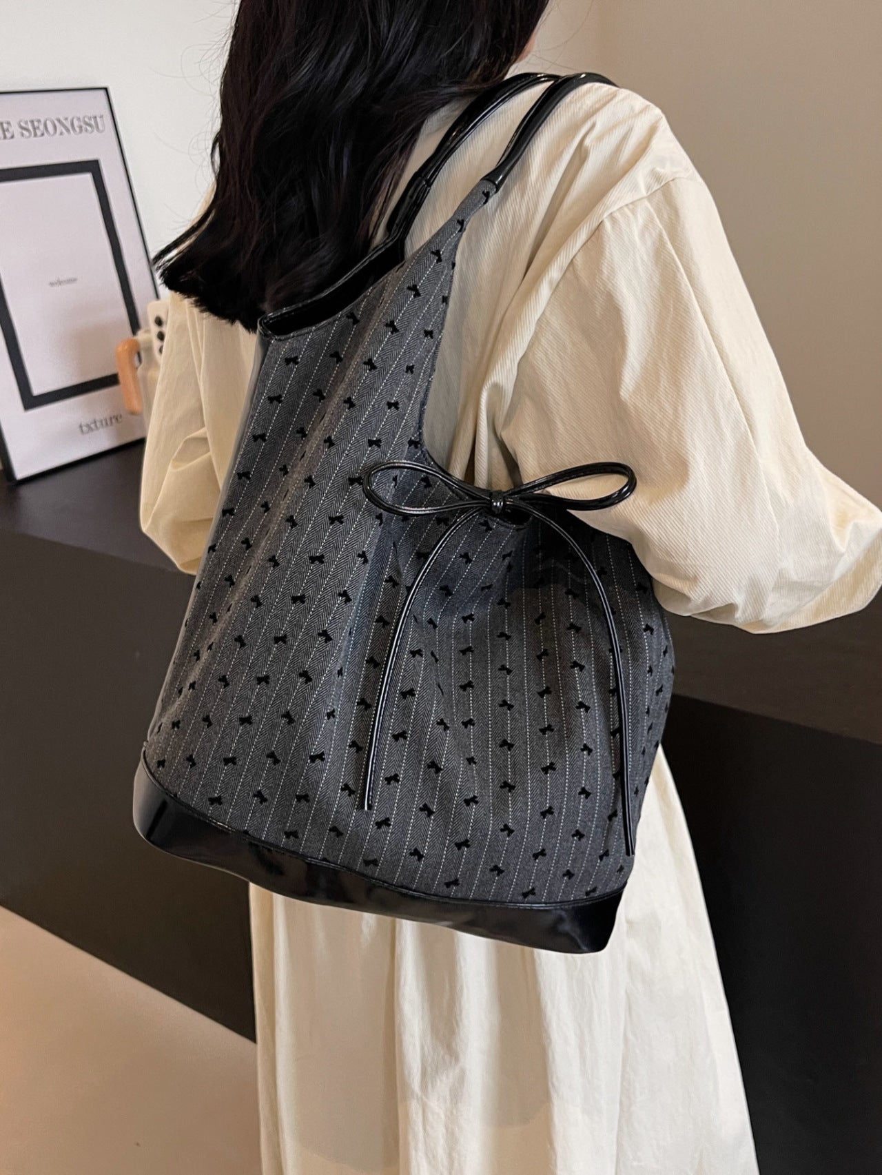 Women's Shoulder Bags | Polka Dot, Bow Design | Korean Fashion