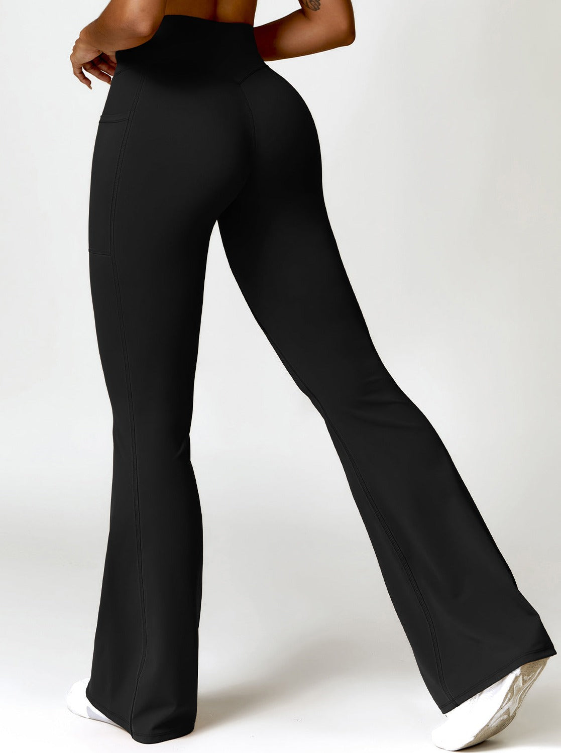 Bootcut Leggings | High Waisted | Stretch, Pocket Design